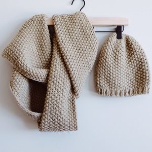 OLD NAVY Hat & Infinity Scarf Set